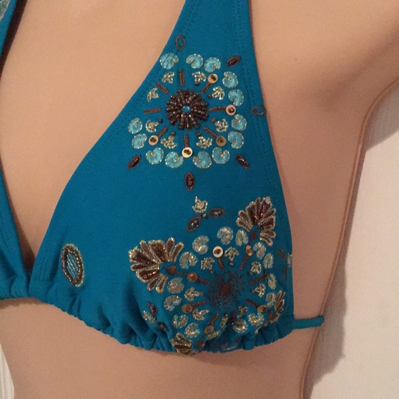 Xhilaration Beaded Bikini - Picture 2 of 5